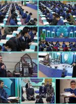 مراسم ترحیم دانش آموز نوجوان پایه دوم حسین نوریان