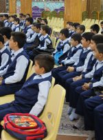 برگزاری افتتاحیه دانش آموزان مدرسه التلاوت با حضور حجت الاسلام والمسلمین عموچی